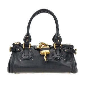 Chloe' Paddington Grained Leather Bag